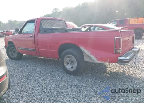 1988 Chevrolet S Truck S10 z USA, uszkodzony, nr VIN 1GCBS14R7J8140308